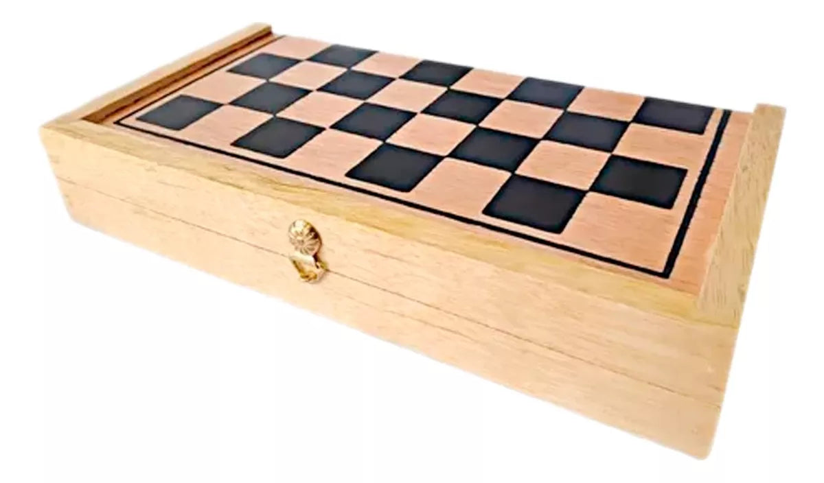 Juego de Ajedrez Profesional No 2 Madera artesanal 25x25cm