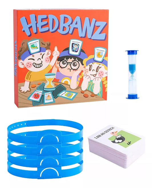 Juego de preguntas rápidas Hedbanz Game Advissing Game