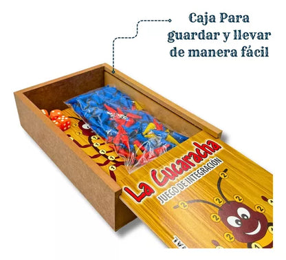 Juegos La Cucaracha Imantada De Mesa Integracion Familiar