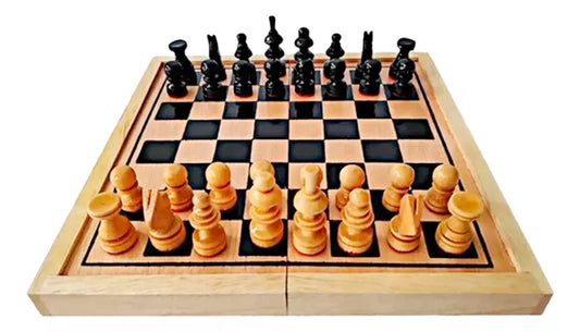 Juego de Ajedrez Profesional No 4 Madera artesanal  40x40cm