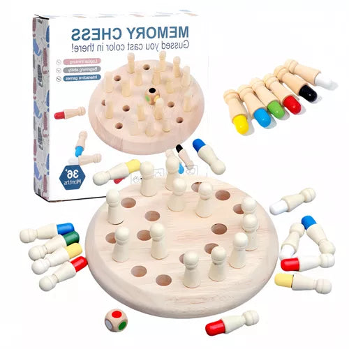Juegos De Mesa Memoria De Madera Juegos De Mesa Familiares