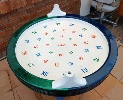 Juego de mesa Cacho o Ruleta de la suerte