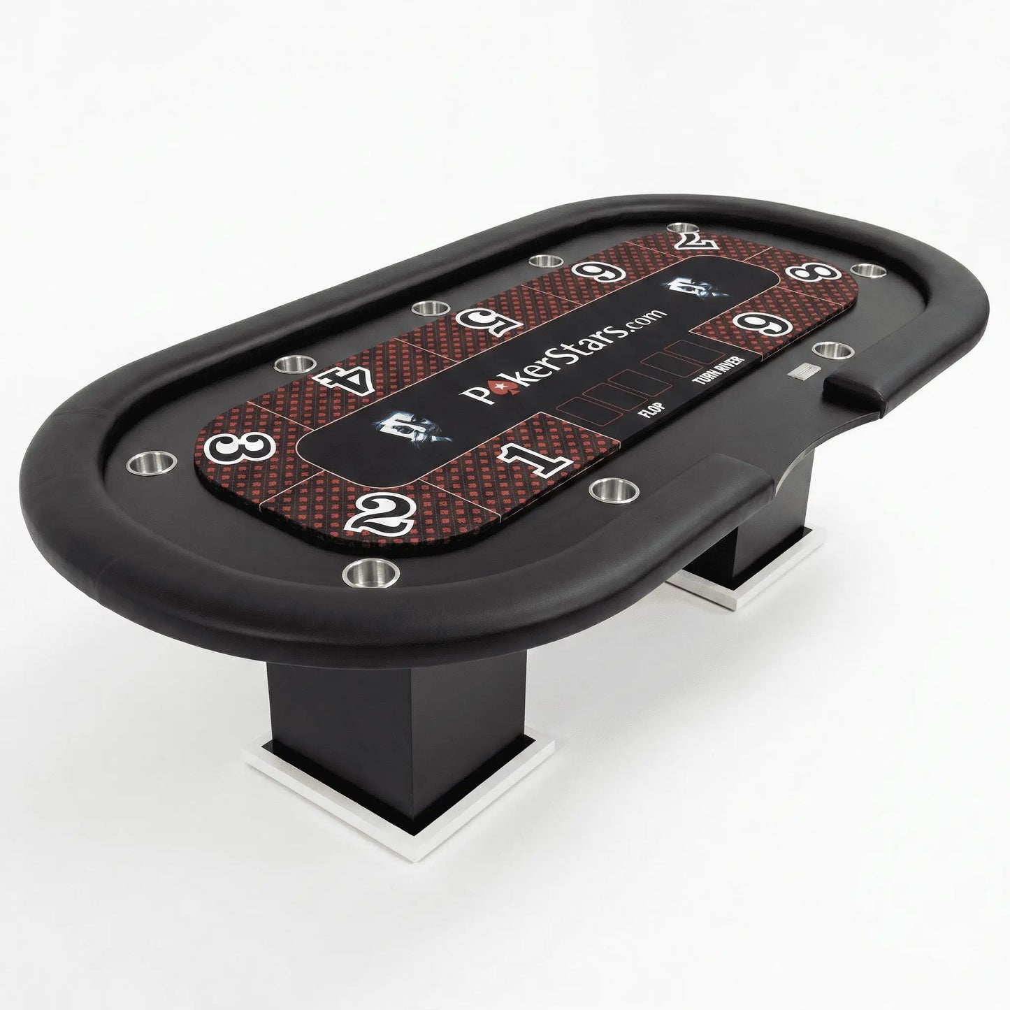 Mesa de Juego de Poker Torneos 9 Jugadores - Texas Holdem