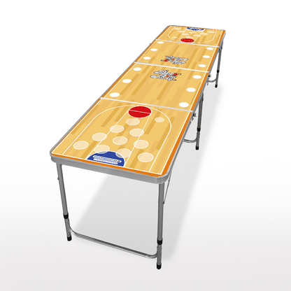 Mesa Beer Pong Plegable PVC Modelo Baloncesto