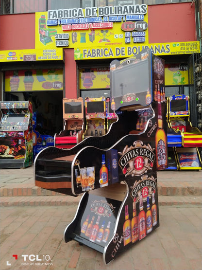 Juego de Bolirana Smart Grande - 7 Juegos Pantalla 19 Pulgadas 16 Jugadores 12 Esferas