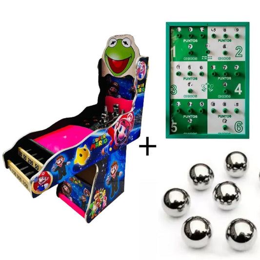 Juego de Bolirana Payaso Saloma tapizada en Caucho Ploter personalizado