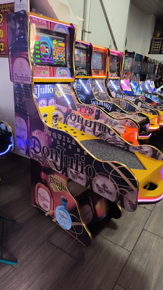 Juego de Bolirana Smart Grande - 7 Juegos Pantalla 19 Pulgadas 16 Jugadores 12 Esferas Diseño Tequila Don Julio