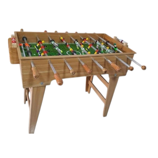 Juego de Futbolito - Futbolin Grande Madera Pino Sala de Juegos