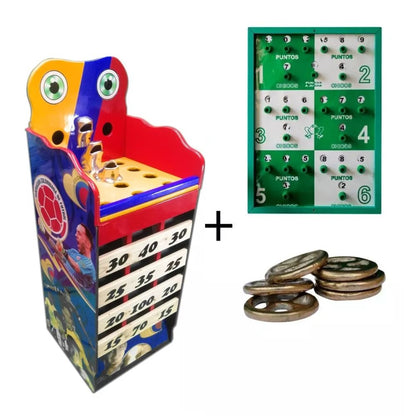 Juego de Rana Saloma tapizada especial