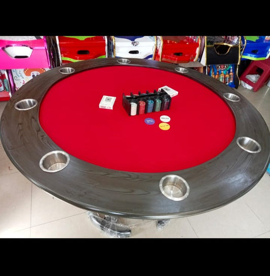 Mesa de Poker Redonda Vinilo o Formica